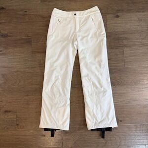 Spyder XT.L 10000mm White Ski Pants Womens Size 10 Waterproof Snow Pants
